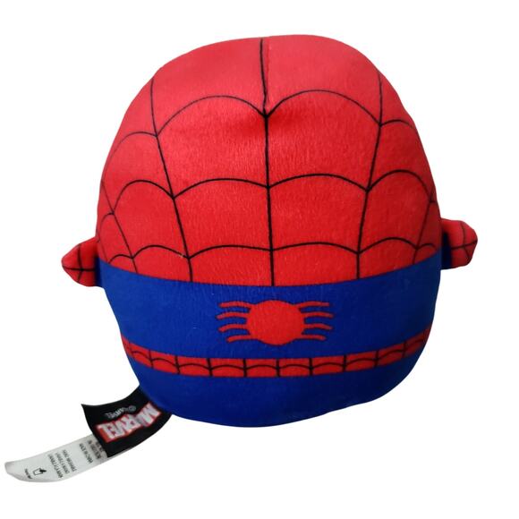 Marvel Cuutopia Spiderman 6" Plush Toy 2022 Mattel Red & Blue - Picture 5 of 7